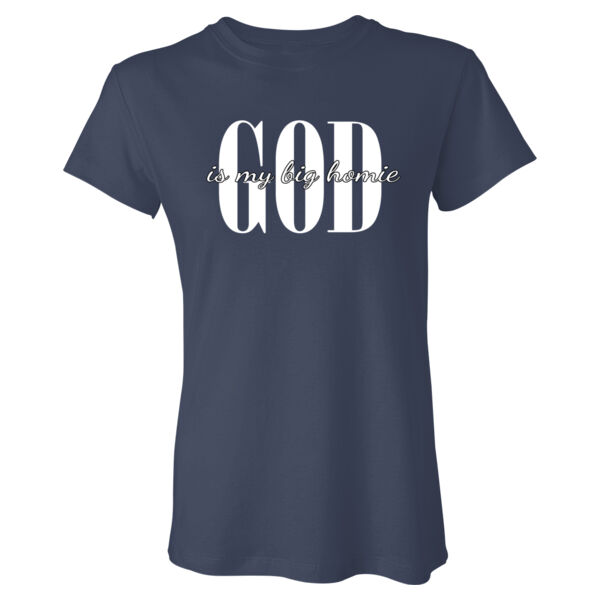 God is my big homie (white) Thumbnail