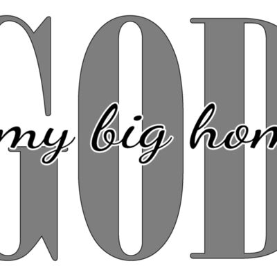 GODS IS MY BIG HOMIE grey Thumbnail