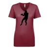 Next Level Apparel 1540 - Ladies' Ideal V-Neck Thumbnail