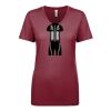 Next Level Apparel 1540 - Ladies' Ideal V-Neck Thumbnail