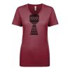 Next Level Apparel 1540 - Ladies' Ideal V-Neck Thumbnail