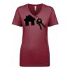 Next Level Apparel 1540 - Ladies' Ideal V-Neck Thumbnail