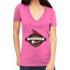 Tultex 214 - Ladies' Slim Fit Fine Jersey V-Neck Thumbnail