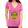 Tultex 214 - Ladies' Slim Fit Fine Jersey V-Neck Thumbnail