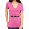 Tultex 214 - Ladies' Slim Fit Fine Jersey V-Neck Thumbnail