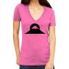 Tultex 214 - Ladies' Slim Fit Fine Jersey V-Neck Thumbnail
