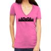 Tultex 214 - Ladies' Slim Fit Fine Jersey V-Neck Thumbnail