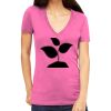 Tultex 214 - Ladies' Slim Fit Fine Jersey V-Neck Thumbnail