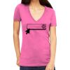 Tultex 214 - Ladies' Slim Fit Fine Jersey V-Neck Thumbnail