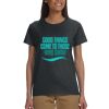 Gildan 100% Cotton Ladies T-Shirt Thumbnail