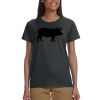 Gildan 100% Cotton Ladies T-Shirt Thumbnail